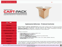 Tablet Screenshot of cart-pack.pl